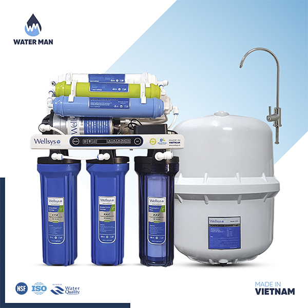 Wellsys RO-100DFR Digital Filter Reminder (7 Stages 100-GPD)