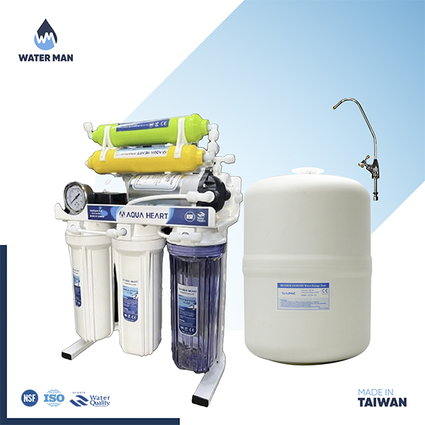 AQUA HEART AHRO-100SG (7 Stages 100-GPD) with Stand