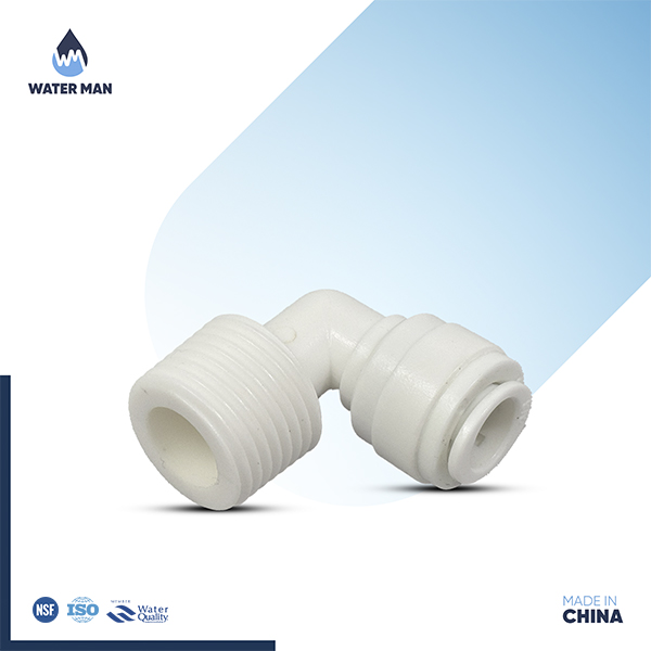 Elbow Connector 1/2 thread by 10mm Push - Image 2