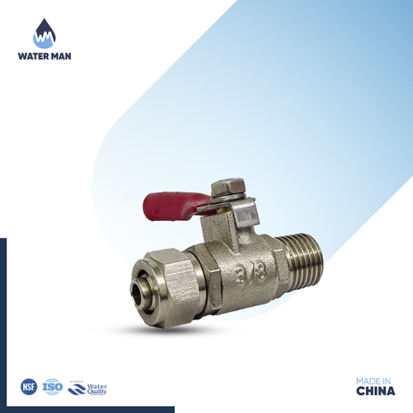 Ball Valve 1/4 thread by 10mm (China)
