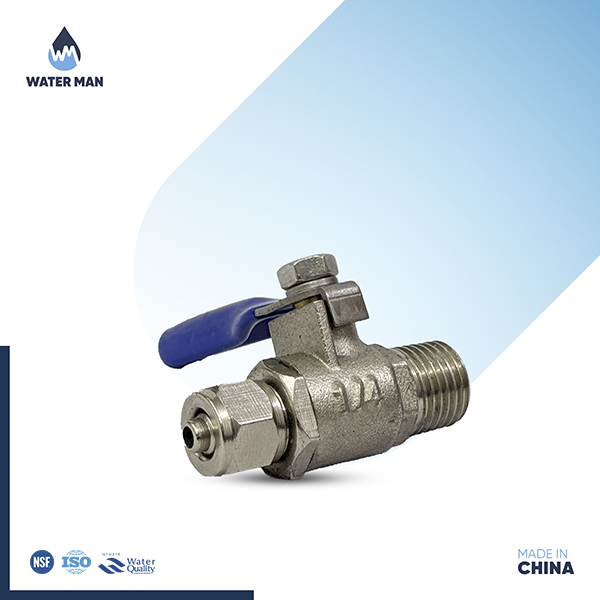 Ball Valve 1/4 thread by 6mm (China)