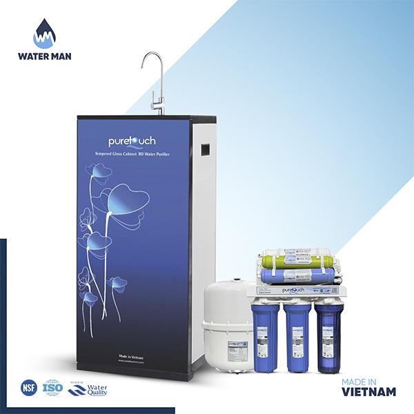 Puretouch PT-101 Cabinet RO Machine (7 Stages 100-GPD)