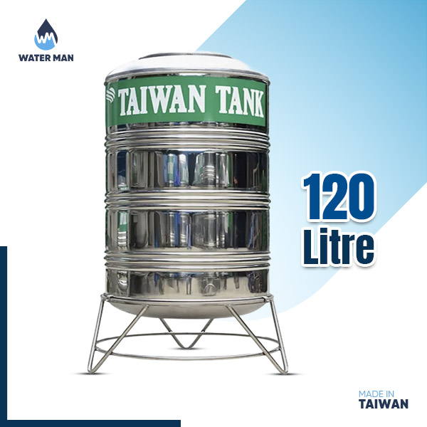 Stainless Steel Water Tank – 120 Liters (Taiwan)