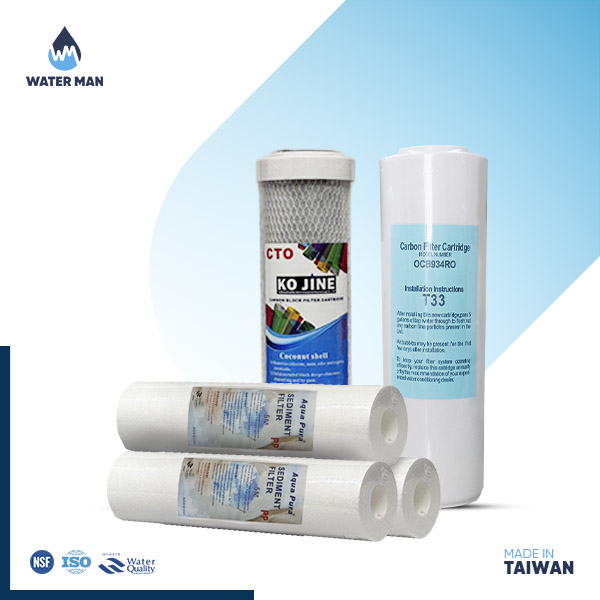 Deng Yuan Water Filter Combo Package – 6 Months (Taiwan)