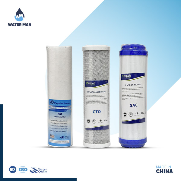 Ecosoft Water Filter Combo Package – 1 Set (China)