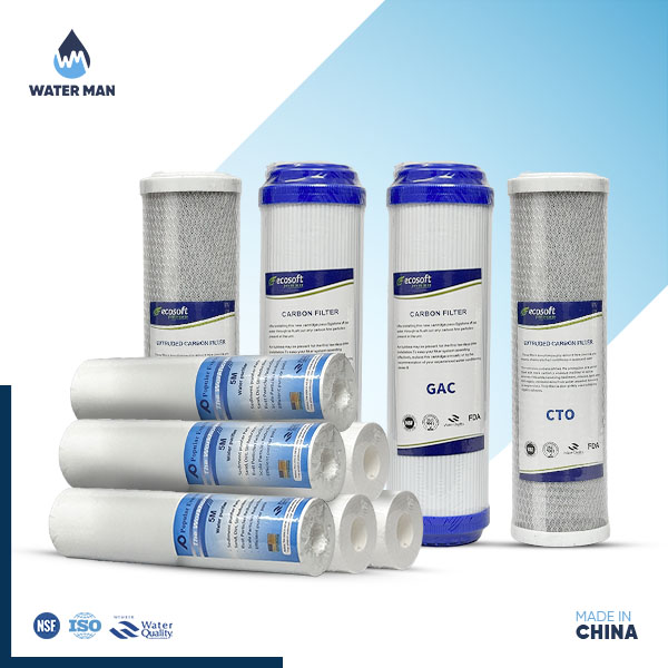 Ecosoft Water Filter Combo Package – 12 Months (China)