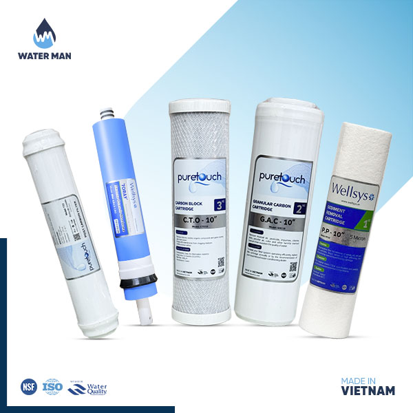 Pure Touch 5 stage full set Combo Package - (Vietnam)