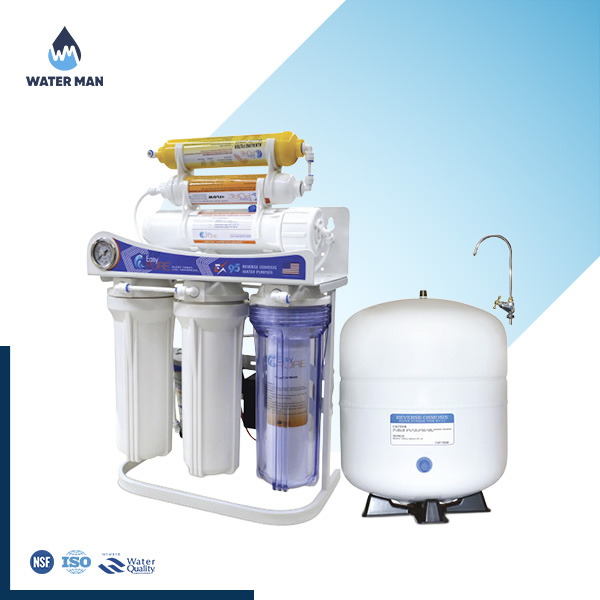 Easy Pure EX-95 (6 Stages 75-GPD) Stand Meter