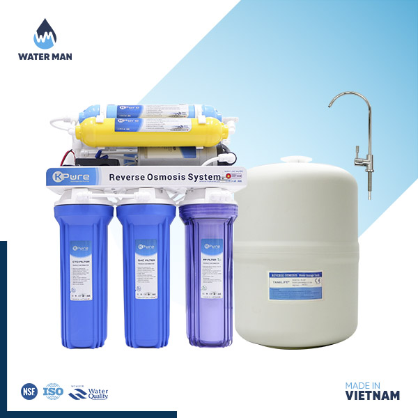 K-Pure K1 (6 Stages 100-GPD) RO Purifier