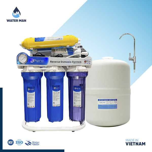 K-Pure K2 (6 Stages 100-GPD) Stand Meter