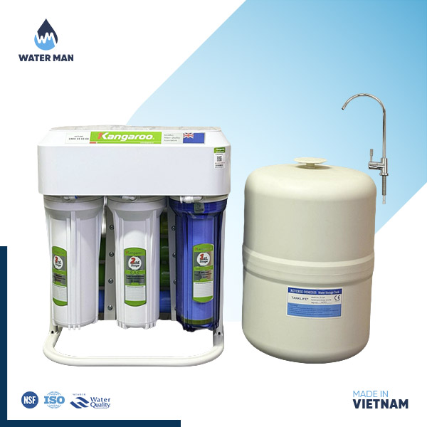 Kangaroo KGRO-109SG (9 Stages 100-GPD) Stand Meter