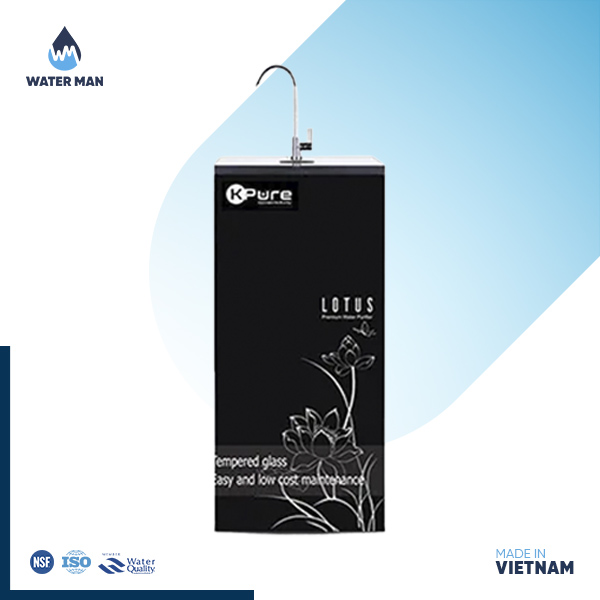 K-Pure LOTUS (7 Stages 100-GPD) Cabinet RO System