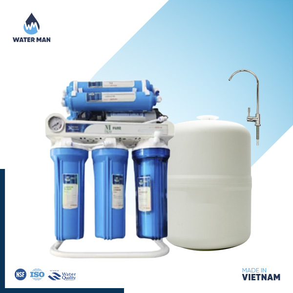 MAAS PURE MPRO-100SG (7 Stages 100-GPD) Stand Meter