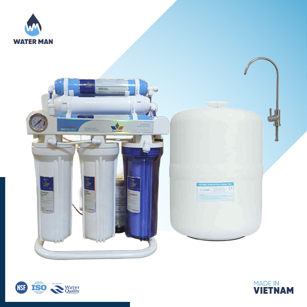 Tecomen TCO-010 (7 Stages 100-GPD) Stand Meter