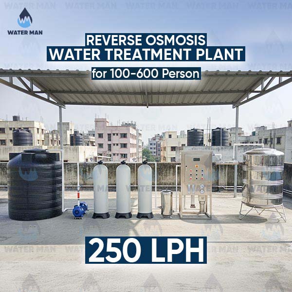 Reverse Osmosis (RO) Water Treatment Plant – 1500 GPD / 250 LPH