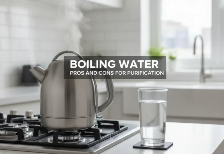 boiling water for safe drinking