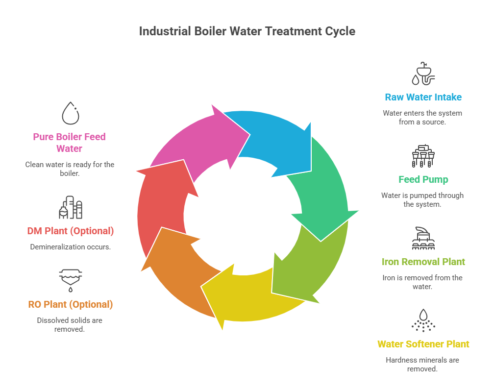 Water Treatment Plant (WTP) for Industrial Boiler