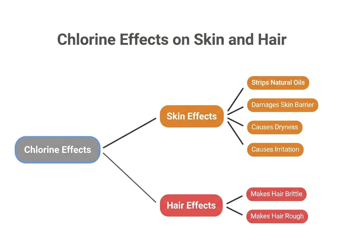 Chlorine Effect on Skin & Hair