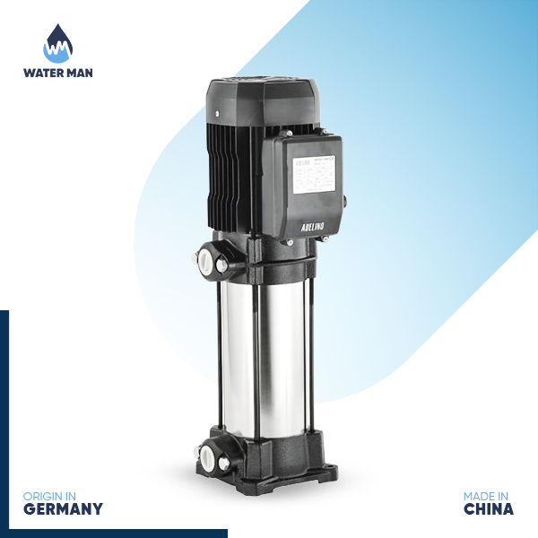 ADELINO PVM2-11 1.8kW 2.4HP single phase vertical multistage water pump with 130m max head, ideal for RO systems and high-rise buildings in Bangladesh