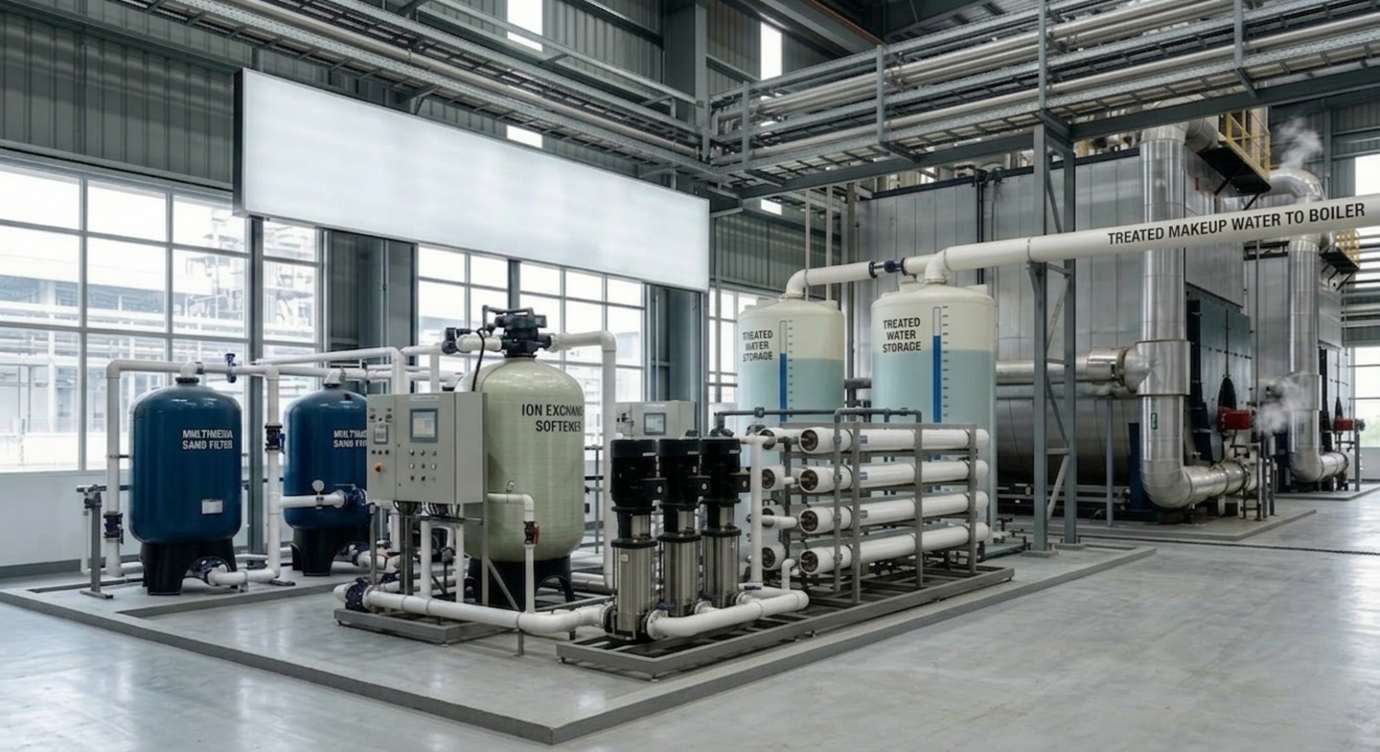 Water Treatment Plant (WTP) for Industrial Boiler