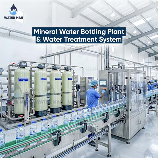 Professional Mineral Water Bottling Plant and Water Treatment System (Auto/Semi Auto) by Water Man BD