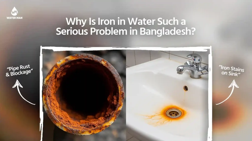 iron problem and solution in Bangladesh's water