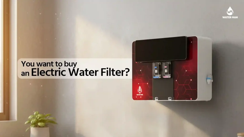 Modern RO water purifier installed under kitchen counter with clean drinking water showing electric water filter price in Bangladesh