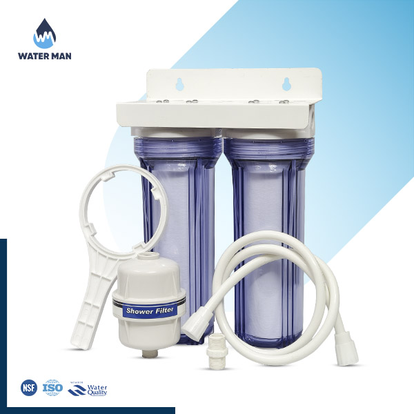 Shower Filter (Taiwan) with Double Housing Set